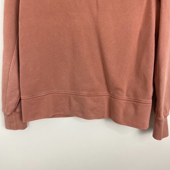 Madewell Coral Cowl Neck Sweatshirt - Picture 8 of 8